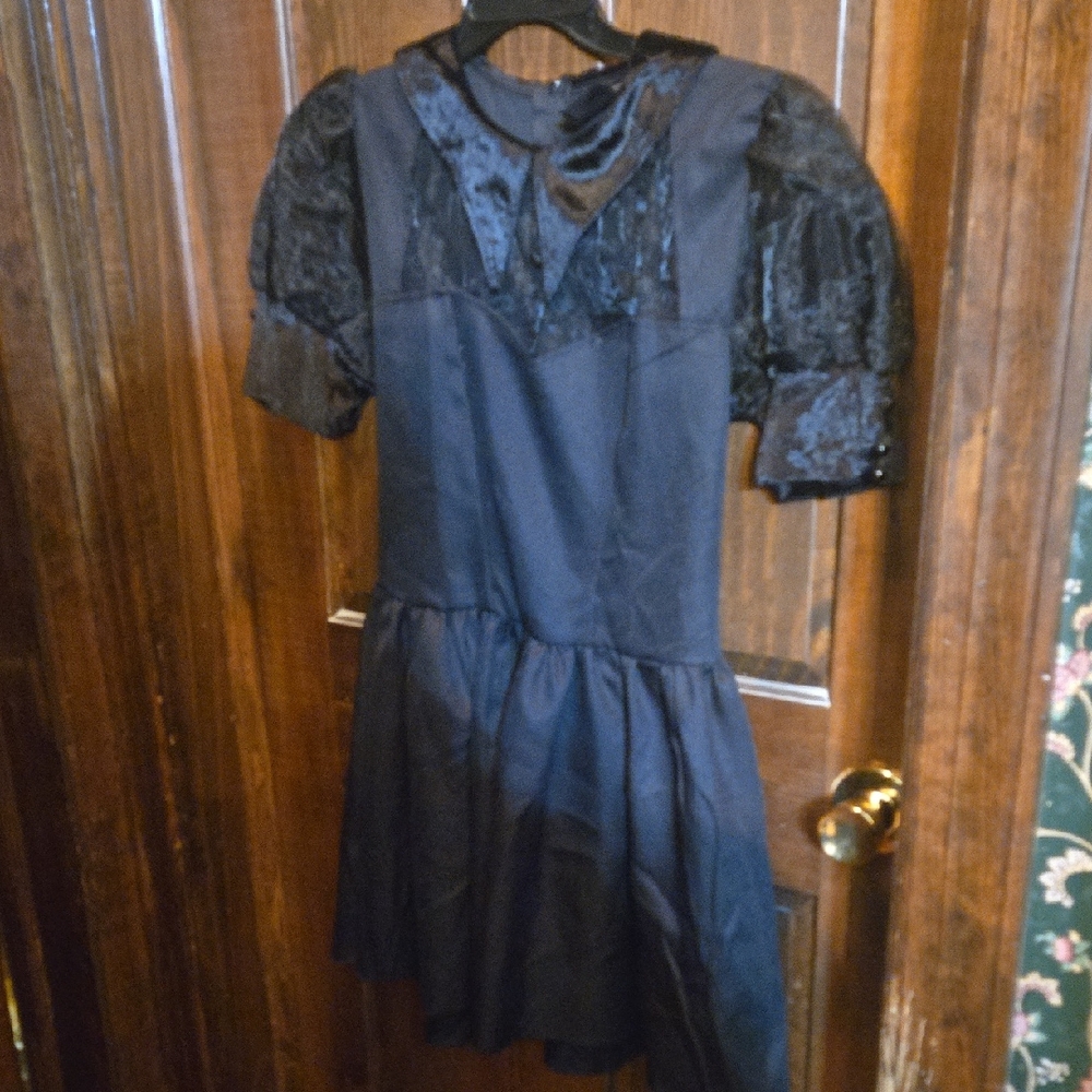 Leg Avenue Black Dress with Glitter Detail